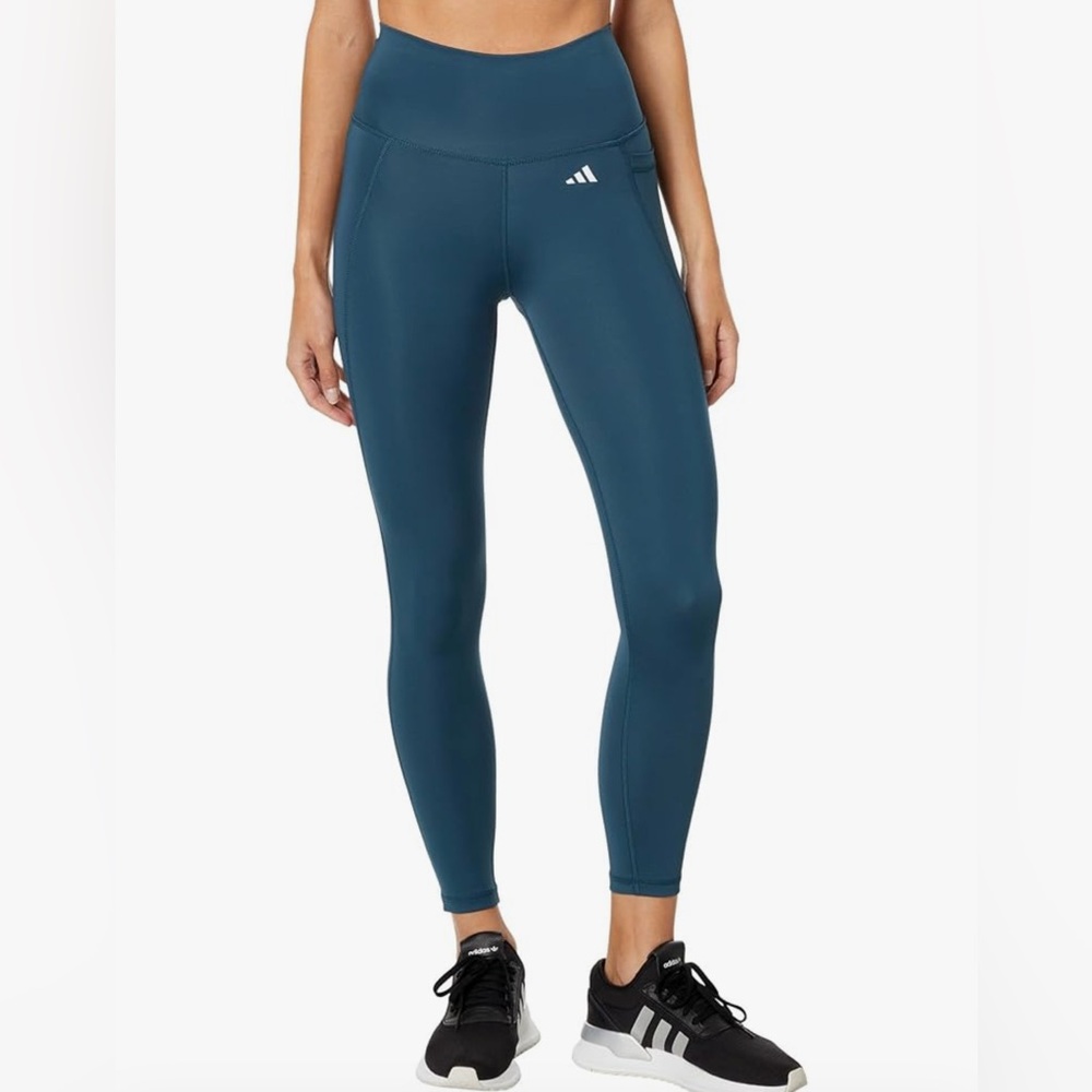 Adidas Women's Optime Stash Pocket High-Waisted 7/8 Leggings